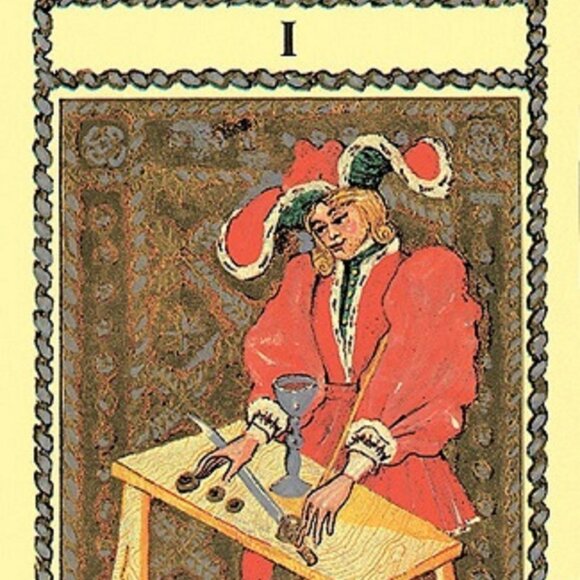 The Medieval Scapini Tarot, sat under the 100% Texas total solar eclipse 4.8.24 - Picture 8 of 8